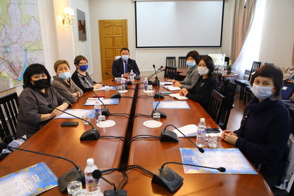 Кузьма Алдаров обсудил вопросы развития Усть-Ордынского бурятского округа с представителями СМИ